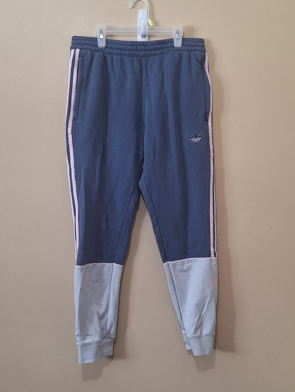 Adidas Originals Blue Striped Joggers Track Pants